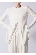 Cross Button Dance Active Blouse Wear