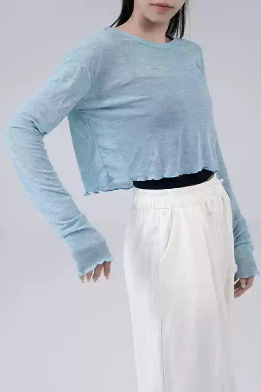 Light Lace Ballet Active Blouse Wear