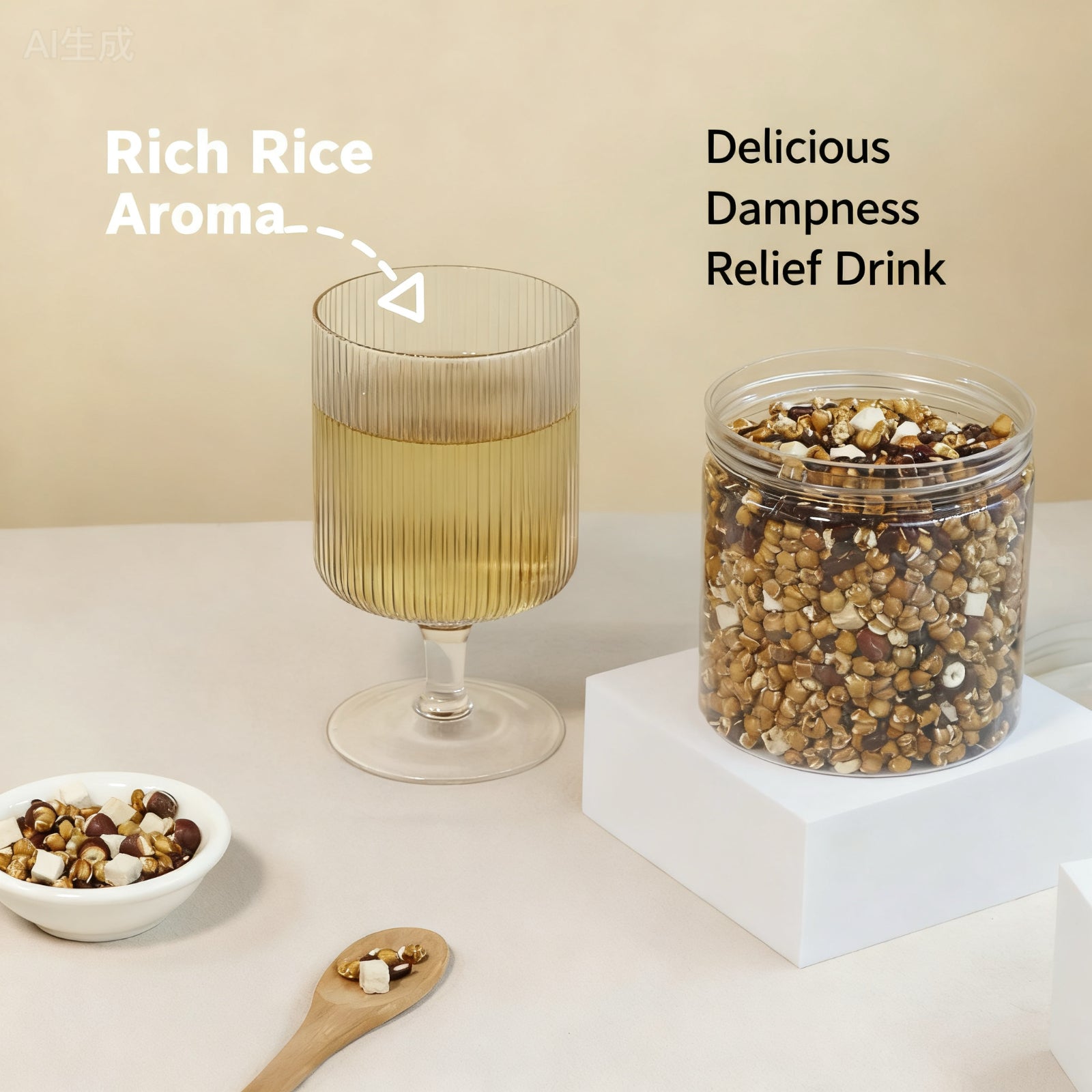 Red Bean & Barley Detox Tea - Wellness & Cleanse Support | Herbal Blend