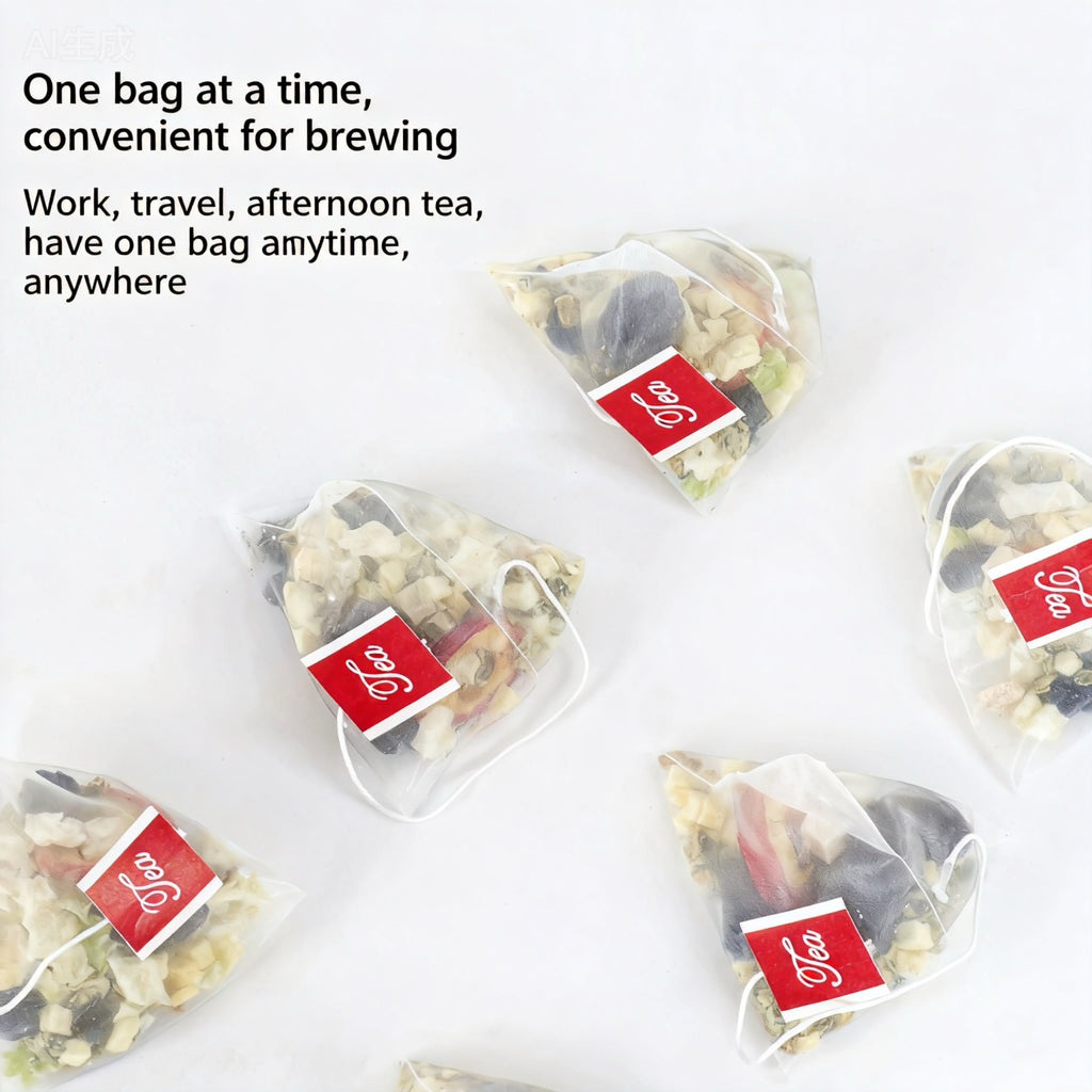 Black Plum Hawthorn Apple Digestion Tea - Digestive Support & Bloating Relief