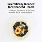 Black Plum Hawthorn Apple Digestion Tea - Digestive Support & Bloating Relief