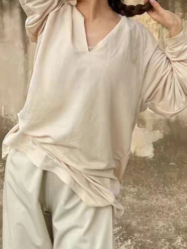 Casual Cotton Dance Costume Shirt