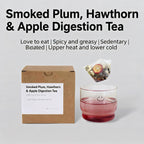 Black Plum Hawthorn Apple Digestion Tea - Digestive Support & Bloating Relief