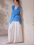 Reversible Bow Sleeveless Dance Top