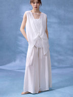 Reversible Bow Sleeveless Dance Top