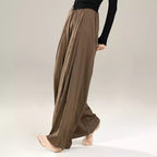Brown Classical Dance Costume with Long Pants for Daily Wear"
