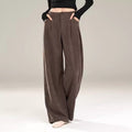 "Brown loose-fitting trousers classical dance costume"