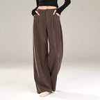 "Brown loose-fitting trousers classical dance costume"