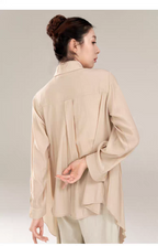 Apricot long shirt