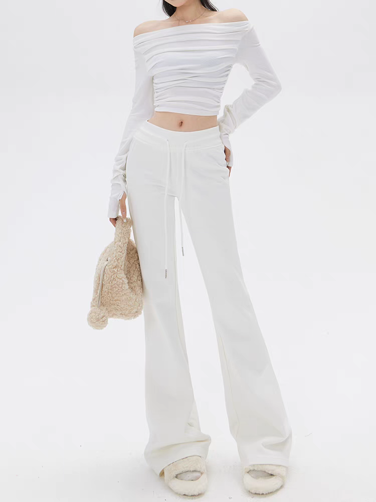 Relaxed Yoga Activewear Flared Pants.