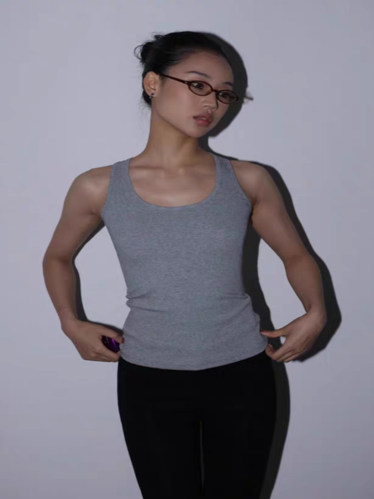 New waist-cinching slimming versatile tank top.