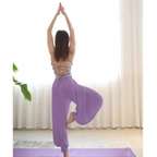 2024 New Loose Fit Wide-Leg Quick-Dry Yoga Pants